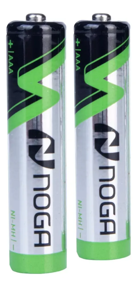 Pilas Recargables AAA Noga 2u Blíster Cerrado 1300mAh