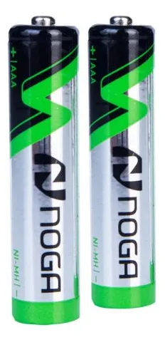 Pilas Recargables AAA Noga 2u Blíster Cerrado 1100mAh