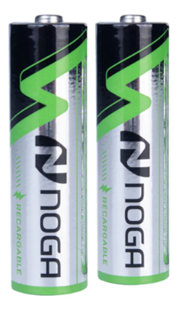 Pilas Recargables AA Noga 2u Blíster Cerrado 2900mAh