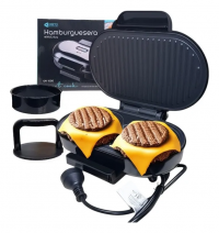 Maquina De Hamburguesas Sandwichera Con Molde Oryx 750w