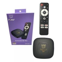 Tv Box Convertidor De Led A Smart Tv 4K Ultra Slim Con Comando De Voz