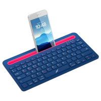 Teclado Inalambrico + Bluetooth Con Soporte Para Celular Usb