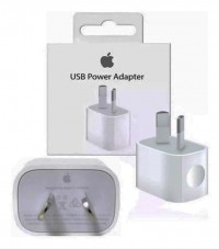 Cargador Pared Apple 5W Compatible iPhone 5 6 7 8 X Pata Oblicua (Generico)