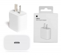 Cargador Rápido Power 20w Usb-c Para iPhone 15/ Pro/ Max Pata Oblicua (Generico)