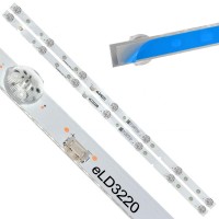 Kit Tiras De Led Pld32hs8b Lce32sh8200 32ns18 Eld3220