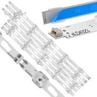 Tira De Led Para Un43au7000 Un43tu7000 5 Led Eld4323