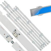 Tira De Led Para Ad43e20 Dm43x7100 7 Led 3v Eld4316