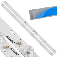 Tira De Led Para Lce32id17 Pld3217id Di32x5000 6v Eld3226x