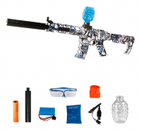 Pistola Hidrogel Ametralladora Juguete Con Municiones Recargable Usb