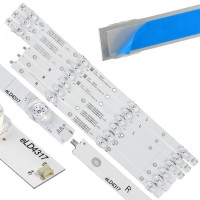 Tira De Led Para B4318fh5 H4318fh5 7 Led 3v Eld4317