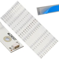 Tira De Led Para Di65x6500 Dj65x6500 65d06 65r80 Eld6507