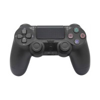 Joystick Inalámbrico Compatible Con Ps4 Doubleshock 4 Negro Con Cable De Carga
