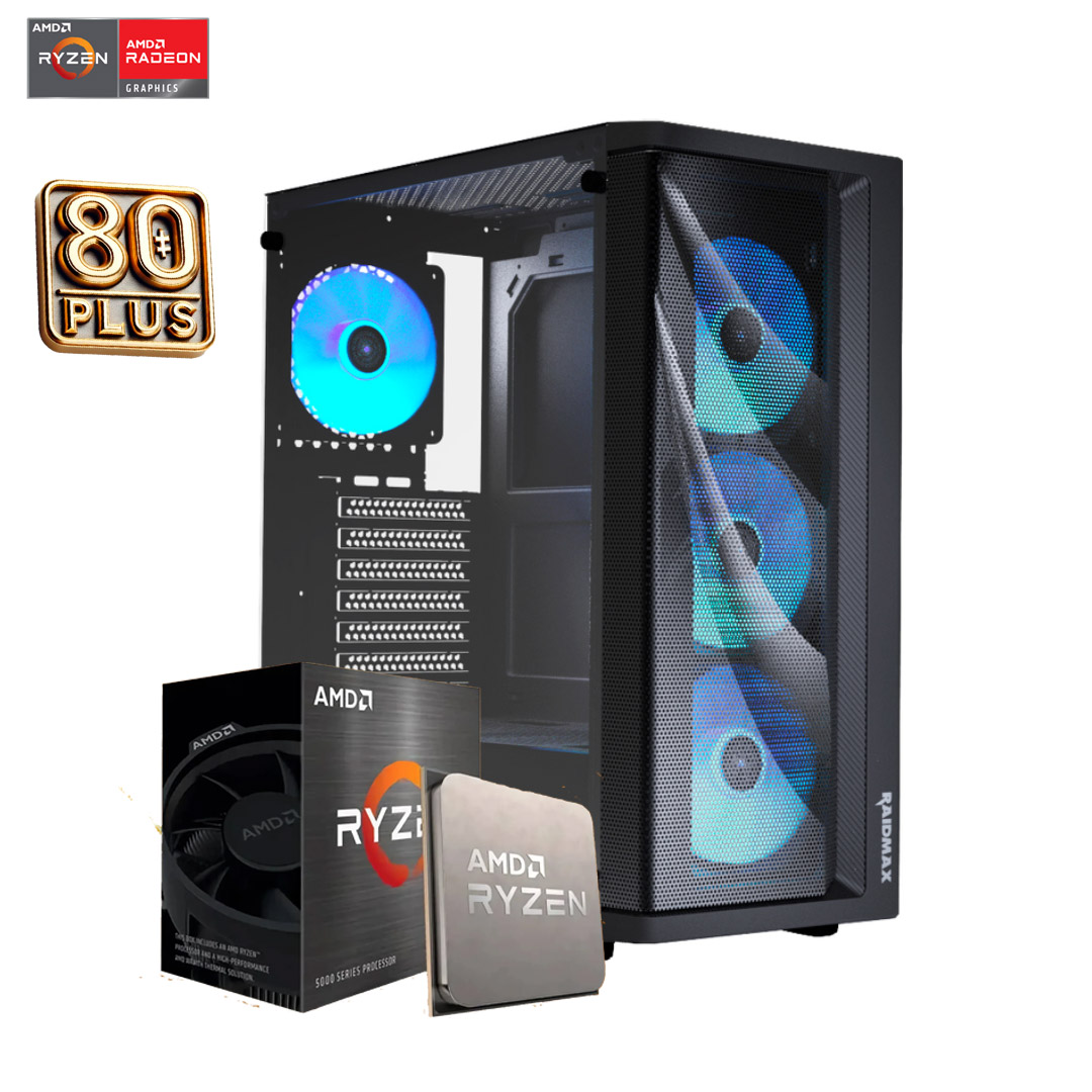 Pc Practical Plus Amd | Ryzen 5 8600g | 16gb Ram | Ssd 1tb | Wifi