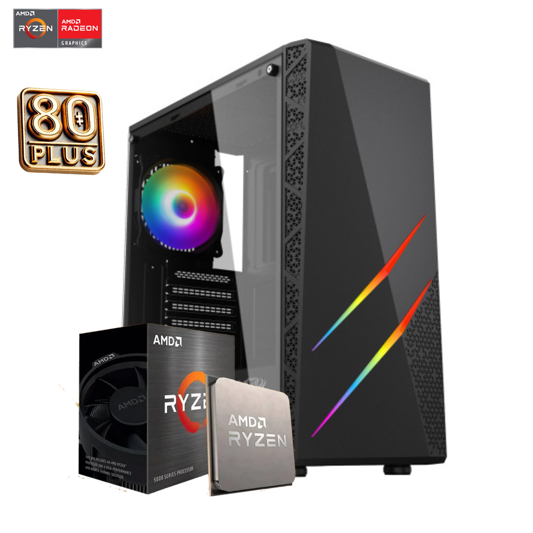 Pc Practical Plus Amd | Ryzen 7 5700g | 32gb Ram | Ssd 500gb | Wifi