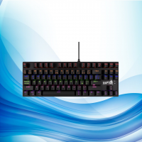 Teclado Raptor Fireclaw M87 Mecanico Retroiluminado Switch Red Outemu (2146)