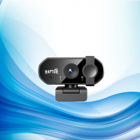 Web Cam Raptor Vision 4K c/microfono c/tapa (7008)