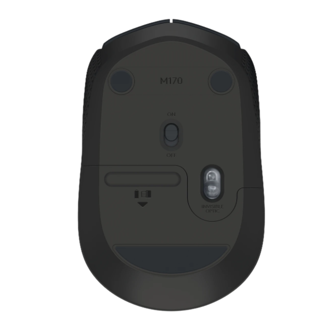 Mouse Logitech M170 Inalambrico Black