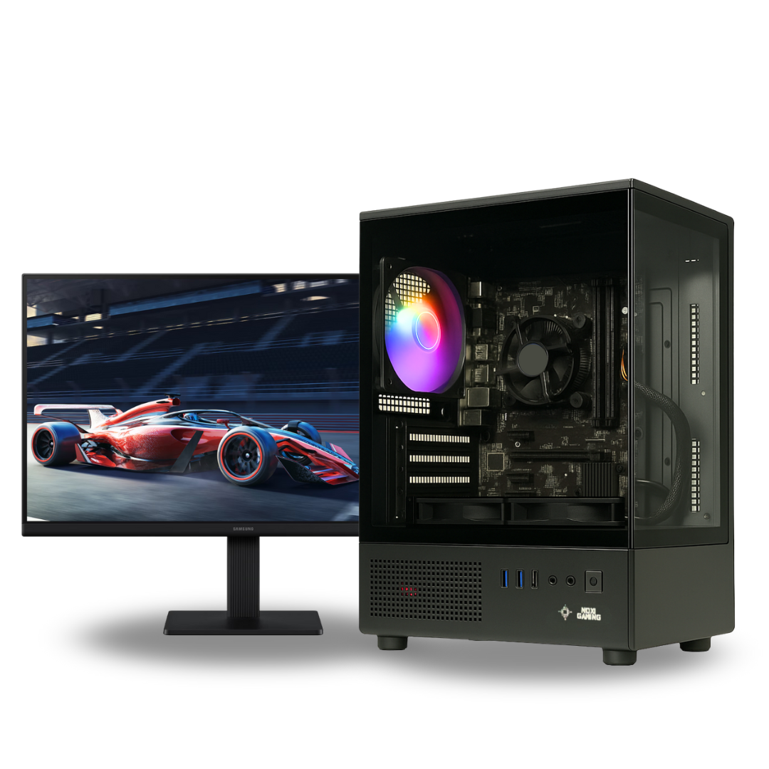 Noxi Gaming Pc Amd Ryzen 5 5600gt | 32 Gb | 480 Gb | Monitor 22 Samsung