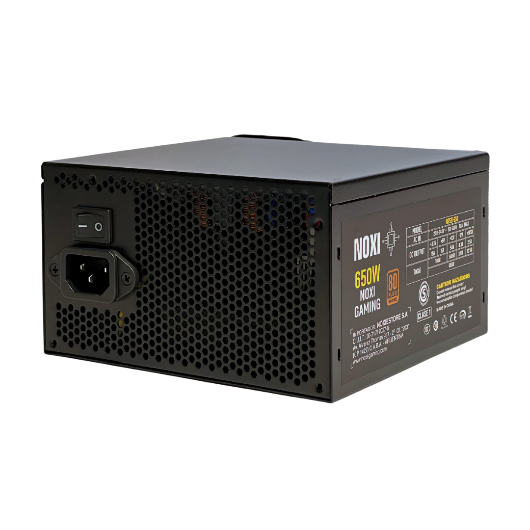 Fuente Noxi Gaming 650w Bronce