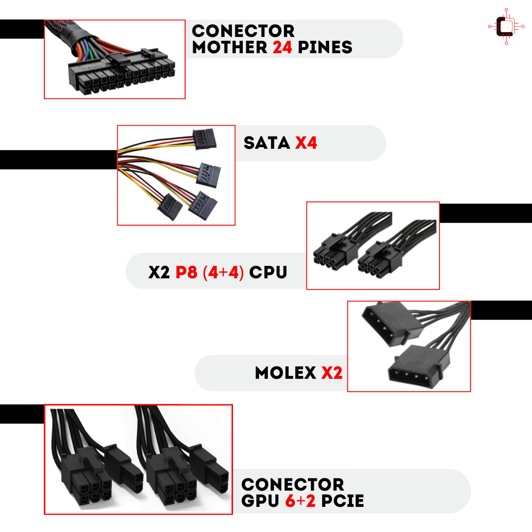 Fuente Noxi Gaming 650w Bronce