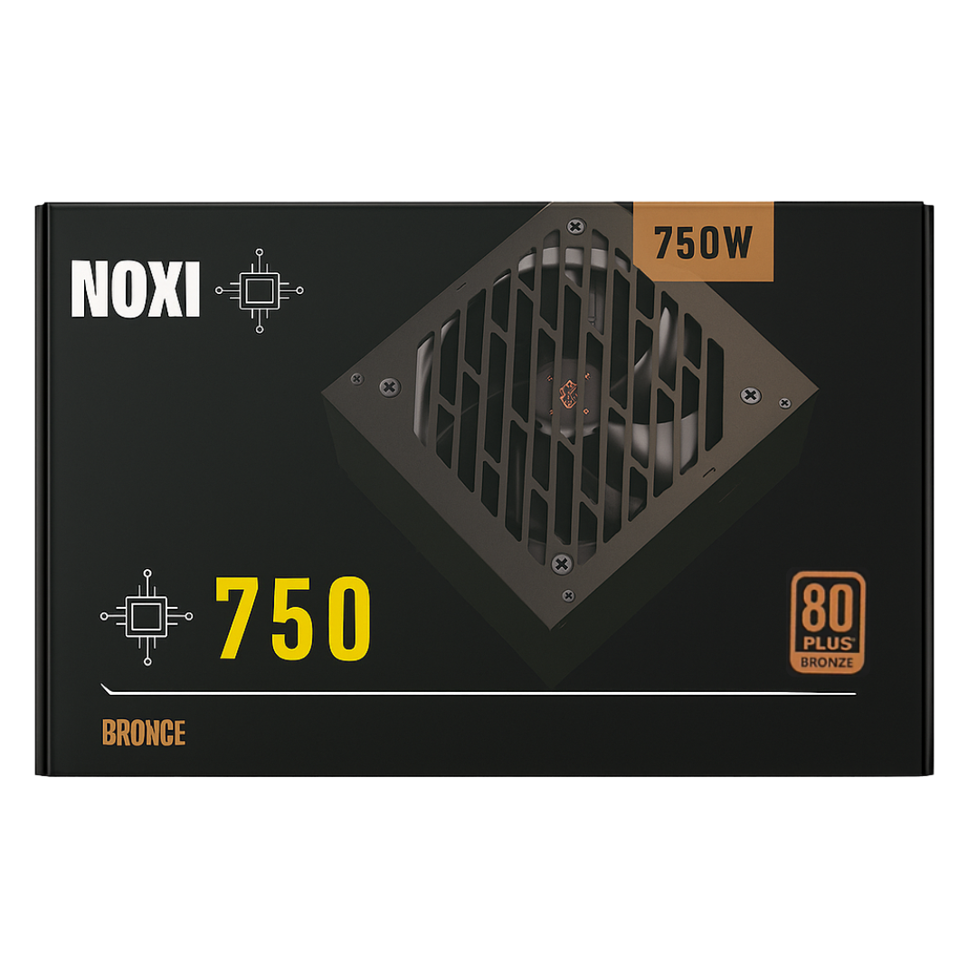Fuente Noxi Gaming 750w Bronce
