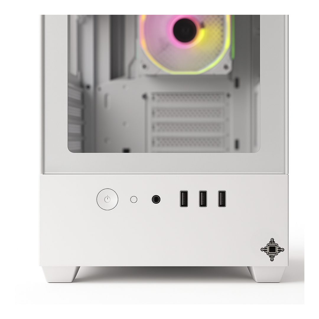 Gabinete Noxi Gaming Zowi  3 Fans White