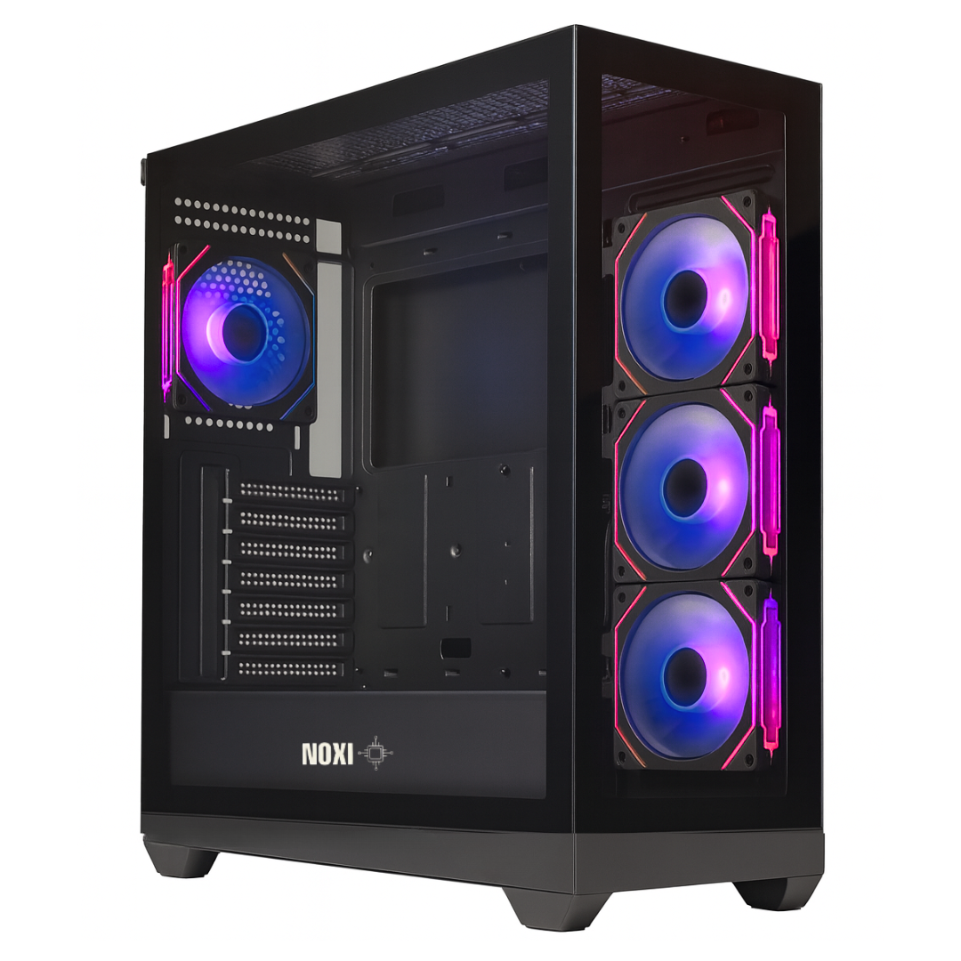 GABINETE NOXI GAMING KUMA 4 FANS BLACK