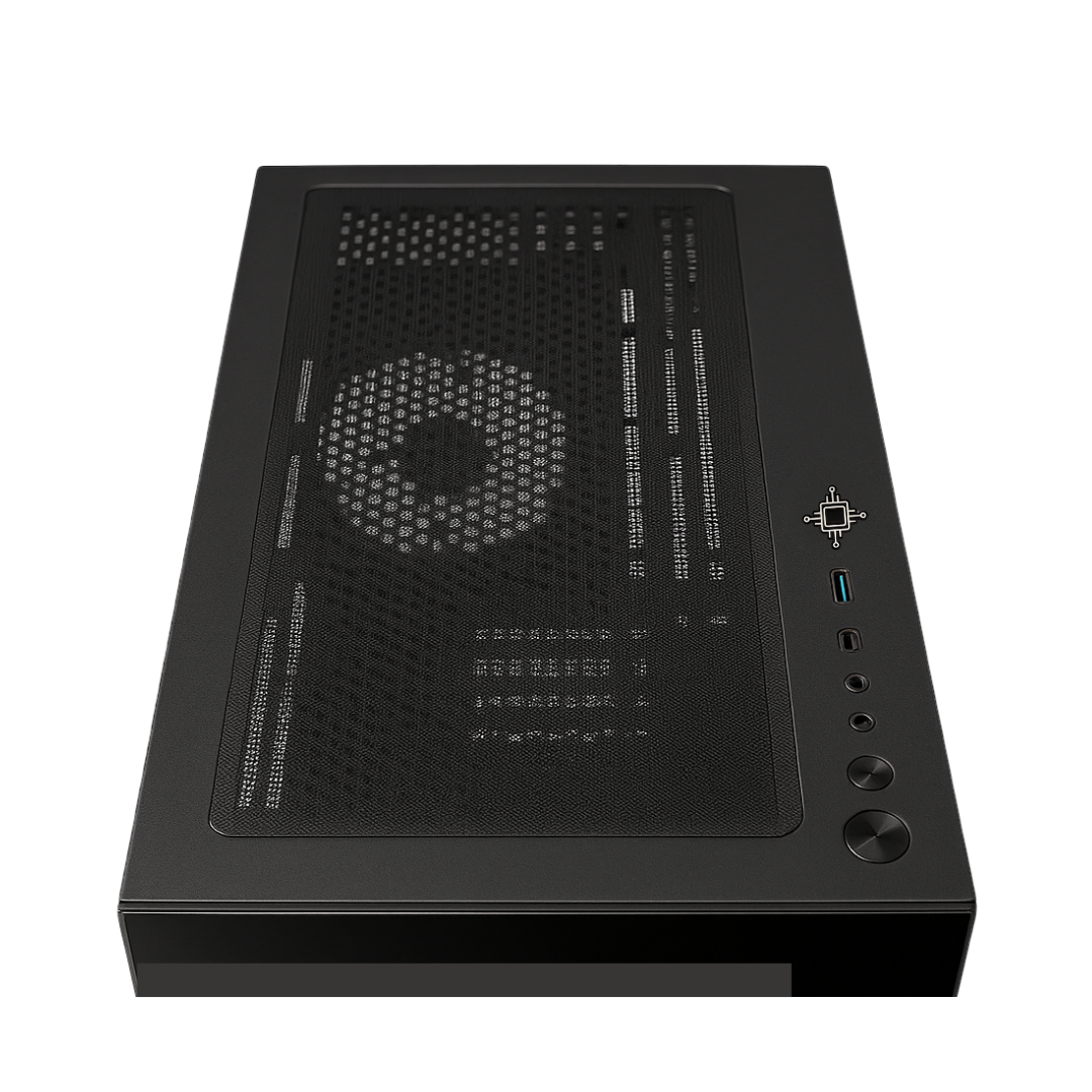 Gabinete Noxi Gaming  Kuma 4 Fans Black