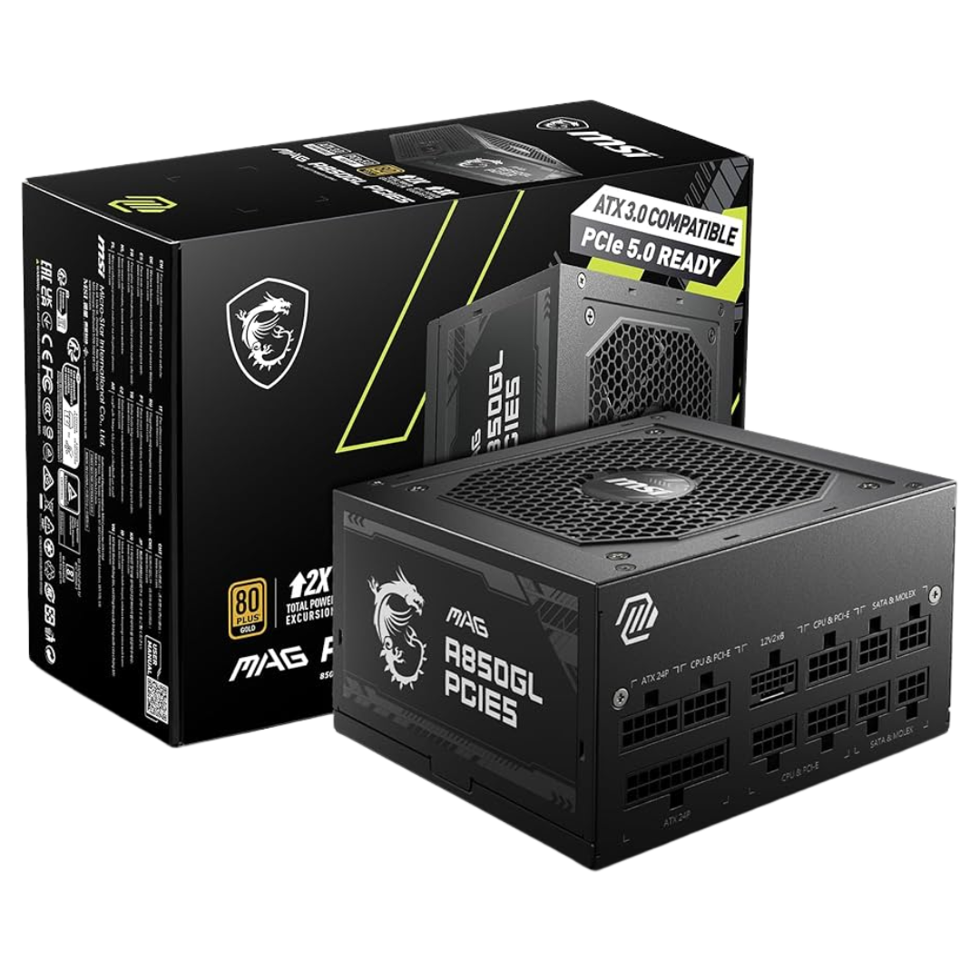 Fuente 850w Msi 80 Plus Gold Mag