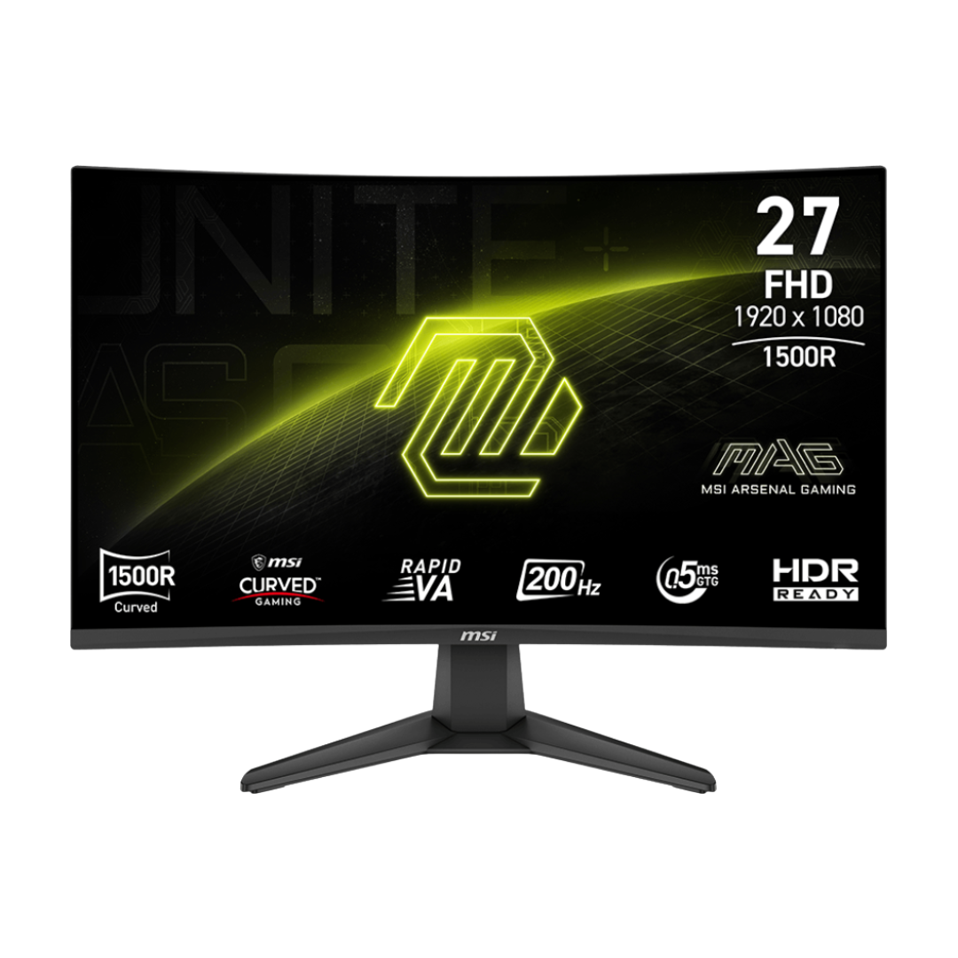Monitor 27 Msi Mag 276cf E20 Fhd Curvo 200hz
