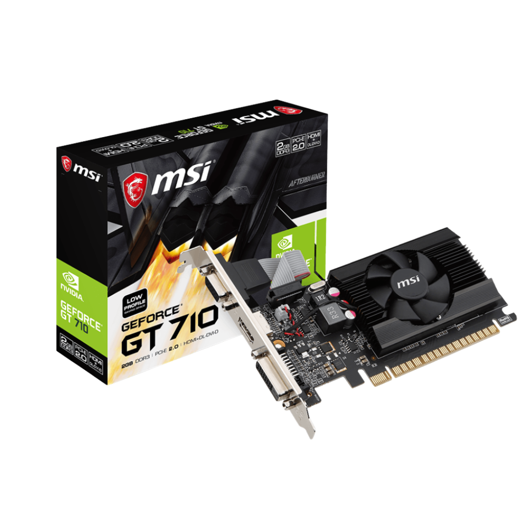 Placa De Video Msi Geforce Gt 710 2g