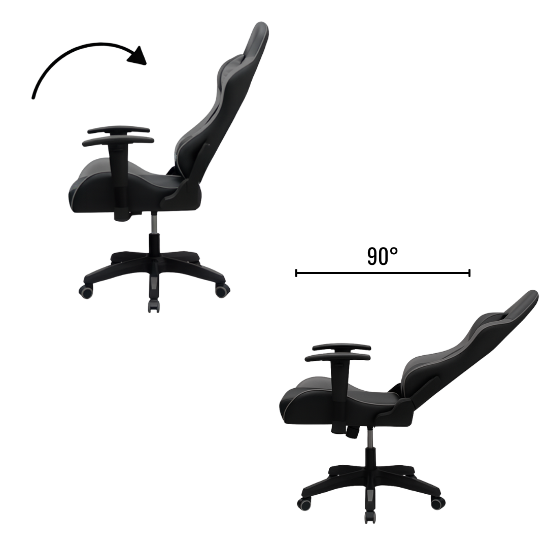 Silla Gamer Noxi Gaming Void Negra-gris