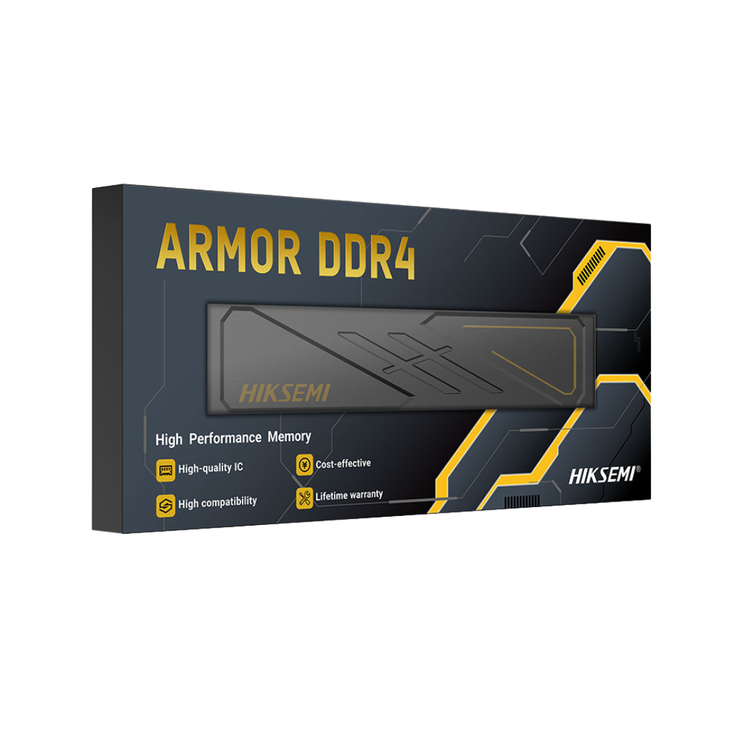 Memoria Hiksemi Armor 16gb 3200mhz Ddr4 C-disipador Black