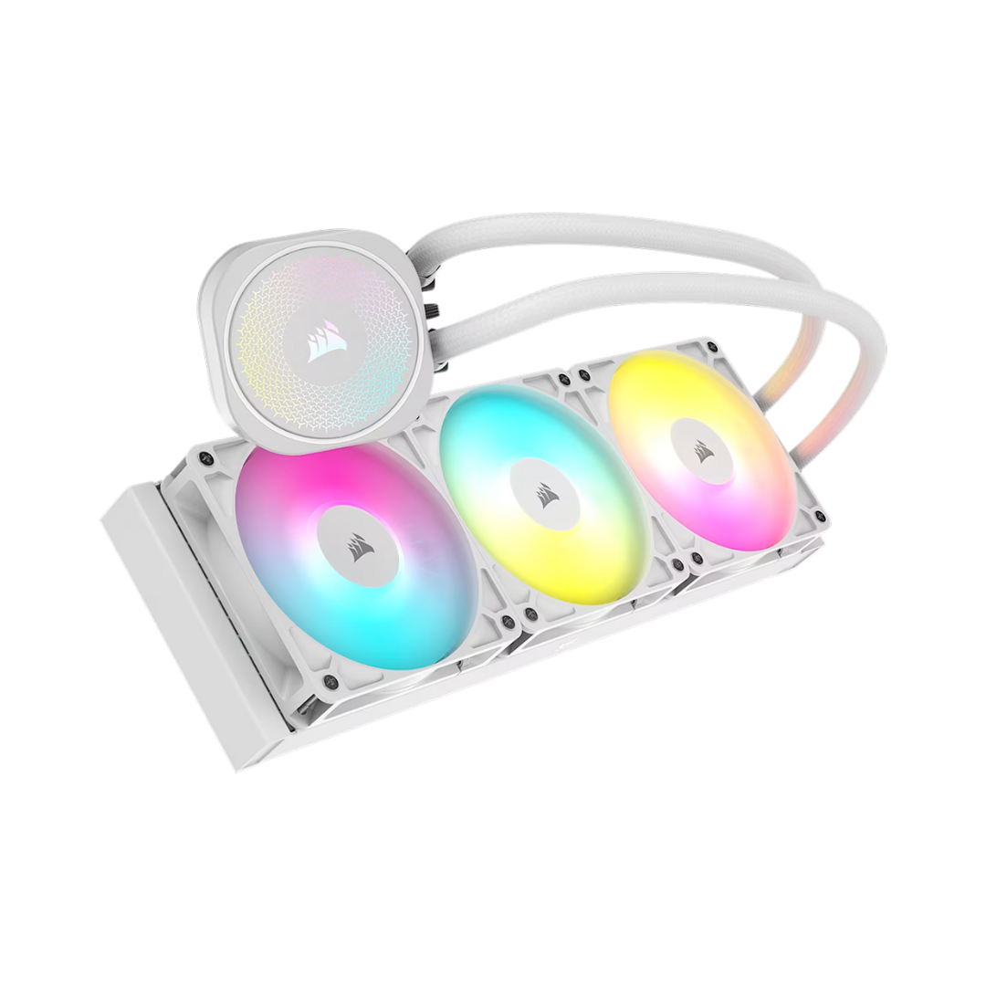 Water Cooling Corsair Nautilus 3x Cpu Cooler 360mm Rs Argb White