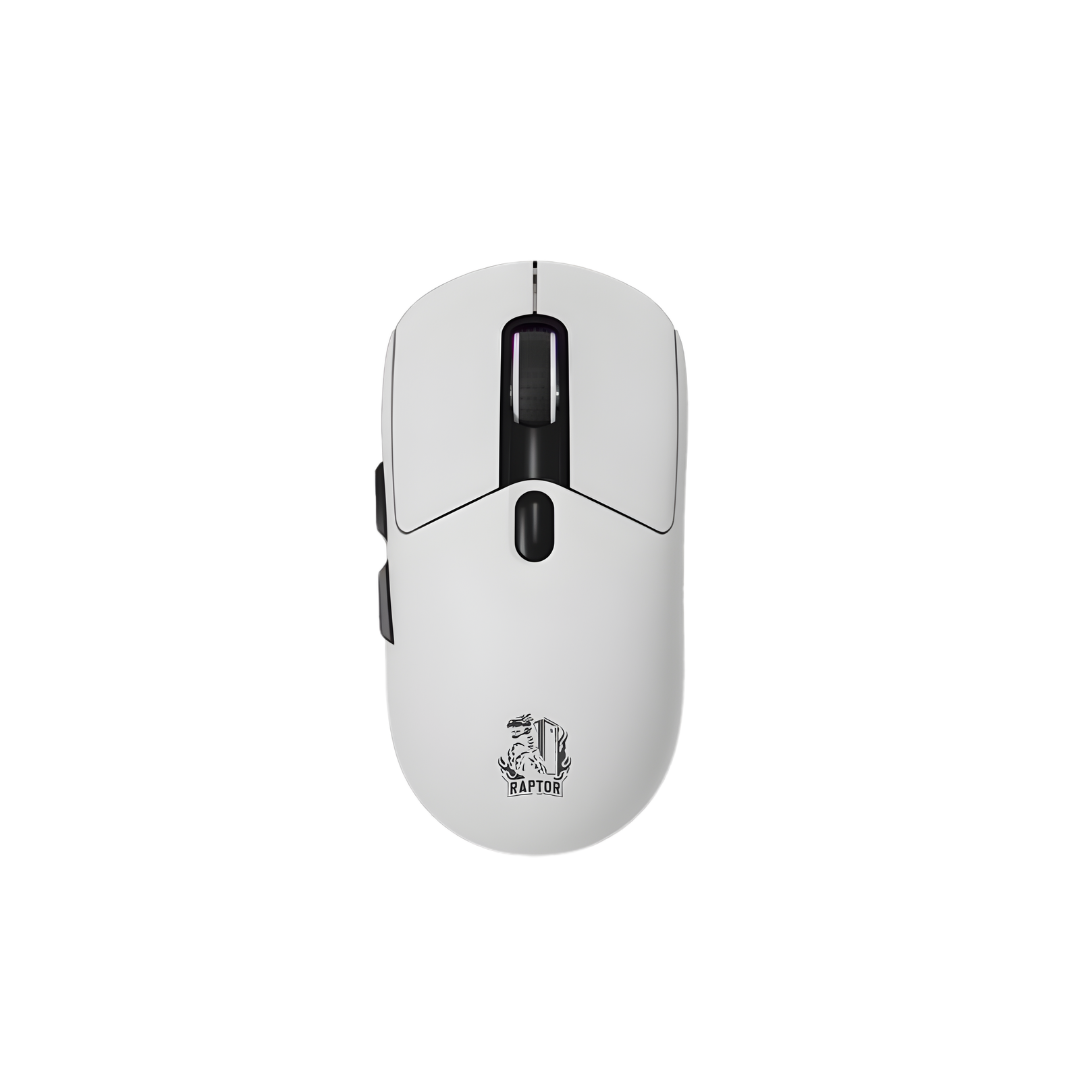 Mouse Gamer Raptor Storm Grip Wireless White