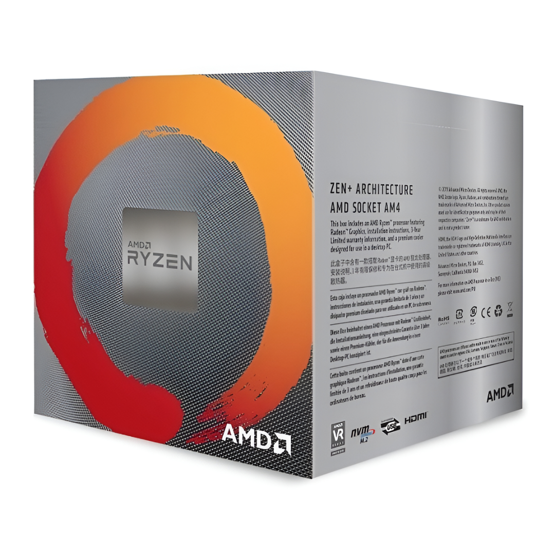 Procesador Ryzen 5 3400g Am4 C-radeon Vega 11