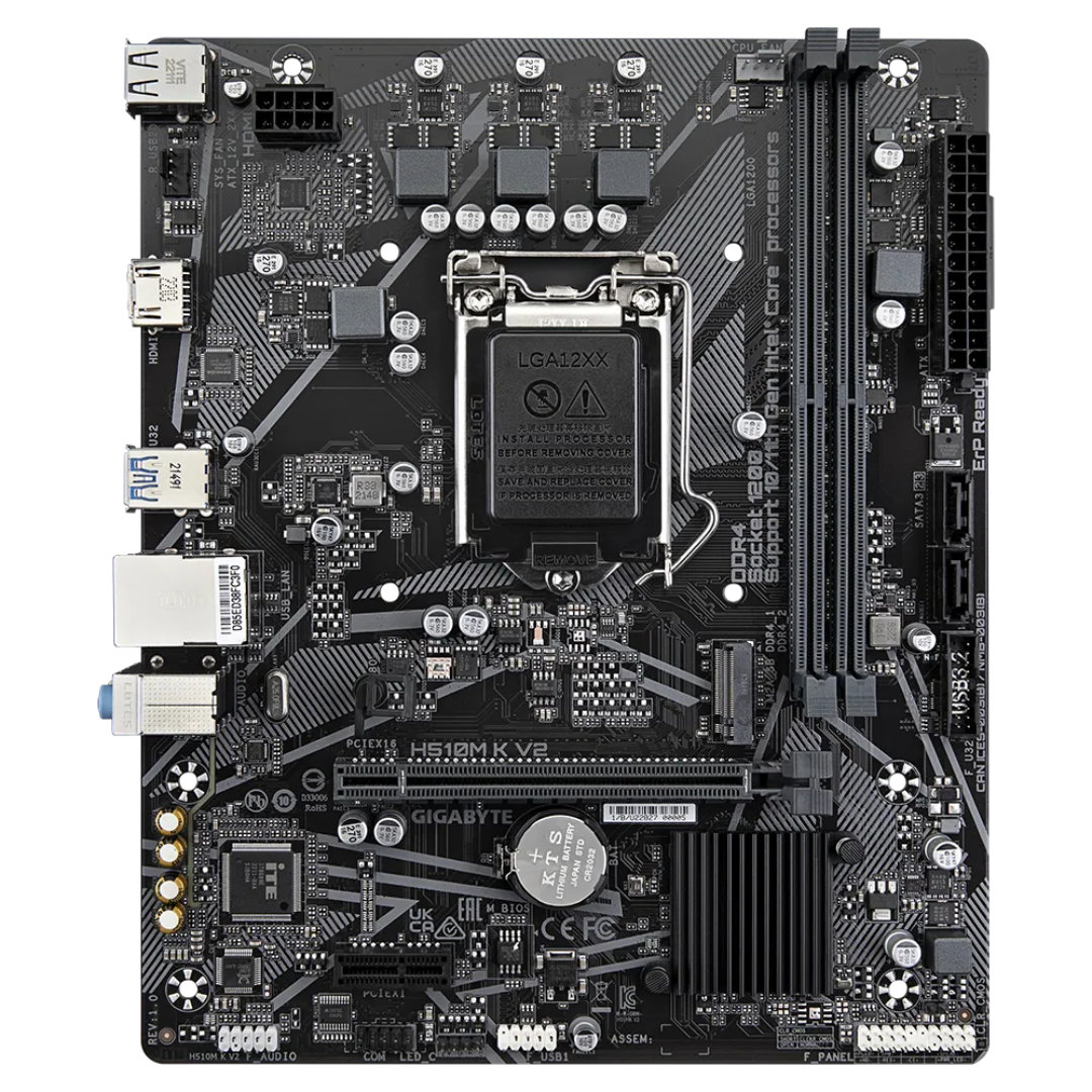 Motherboard (1200) Gigabyte H510m K V2 Lga1200 Ddr4
