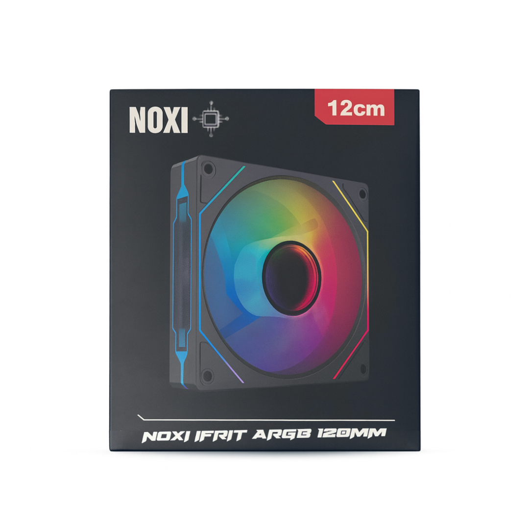 Fan Noxi Gaming Ifrit  Black- 3 Pin - 5v - Argb