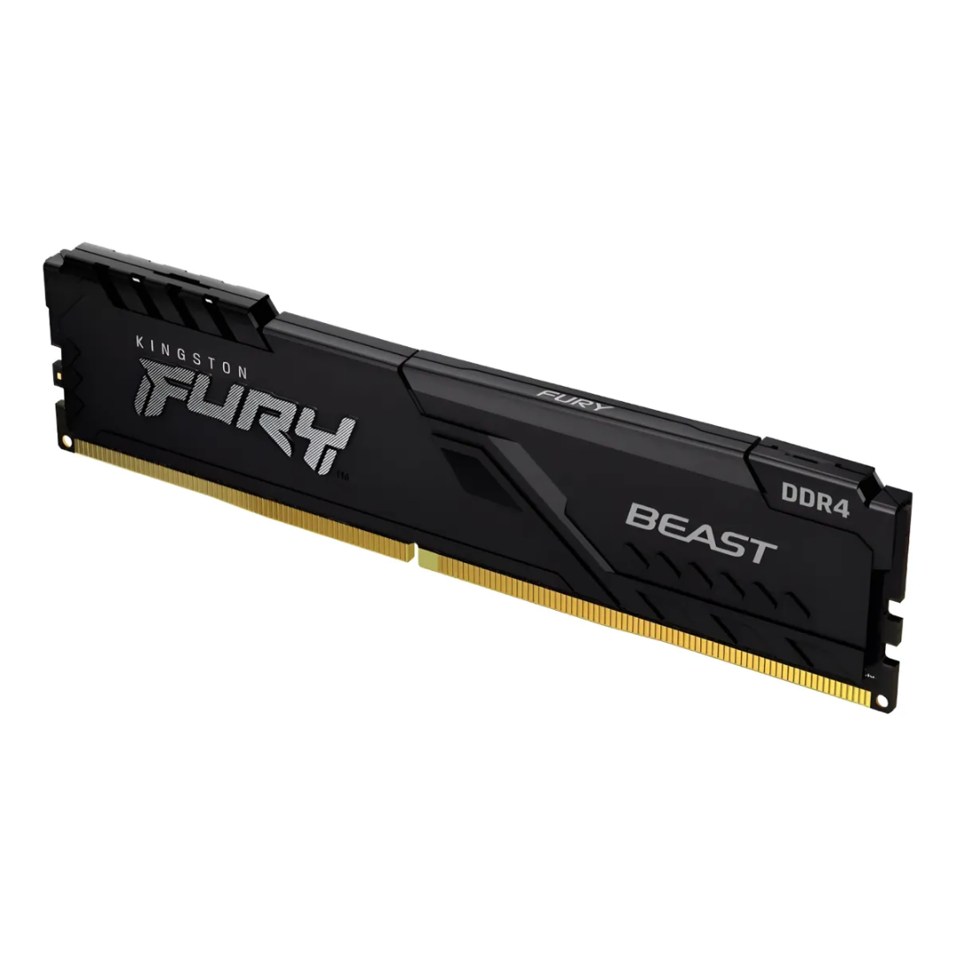 Memoria Pc Fury Ddr4 16gb 3600 Beast Negra 16gbit