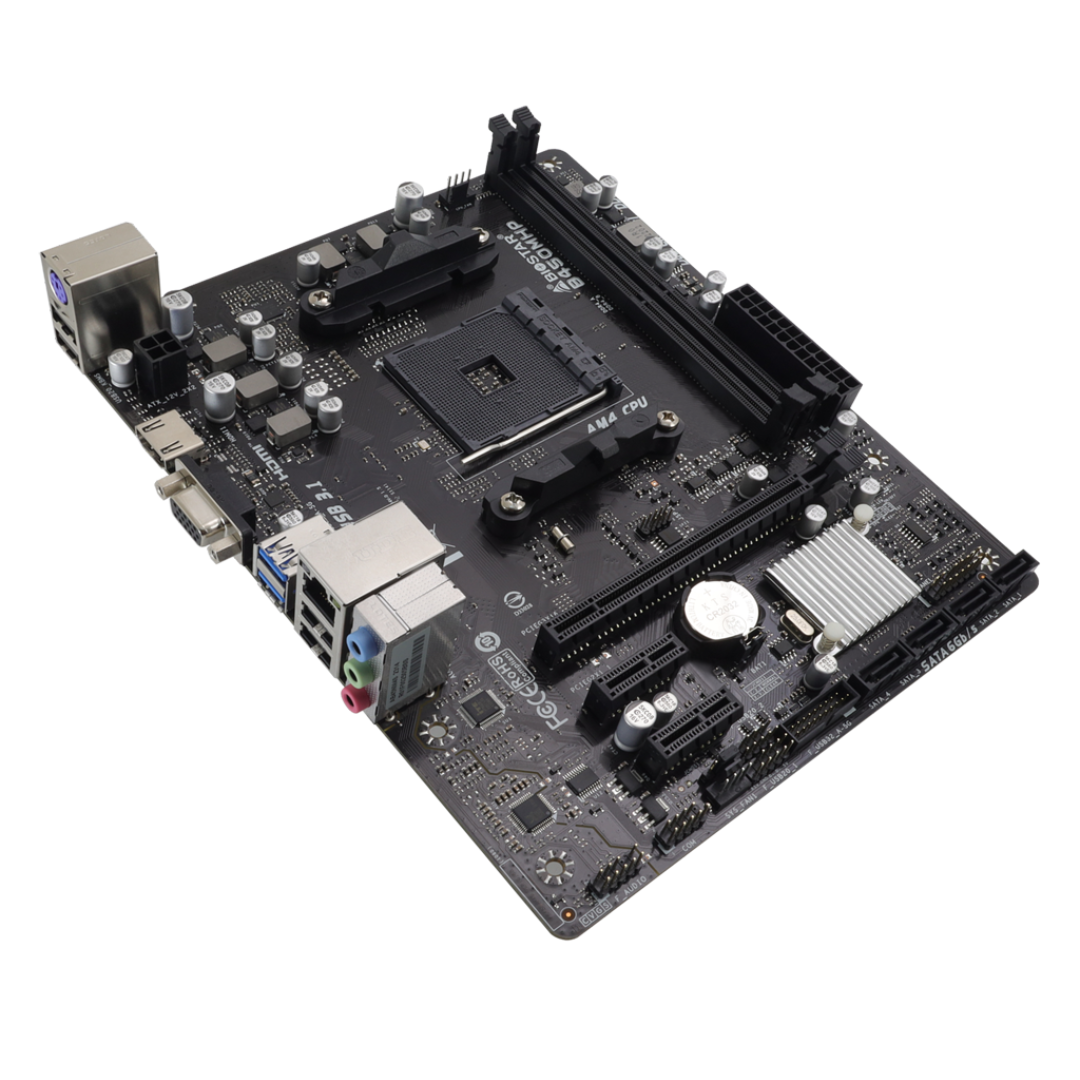 Motherboard Biostar B450mhp Am4 Ddr4 M-atx B450m Box