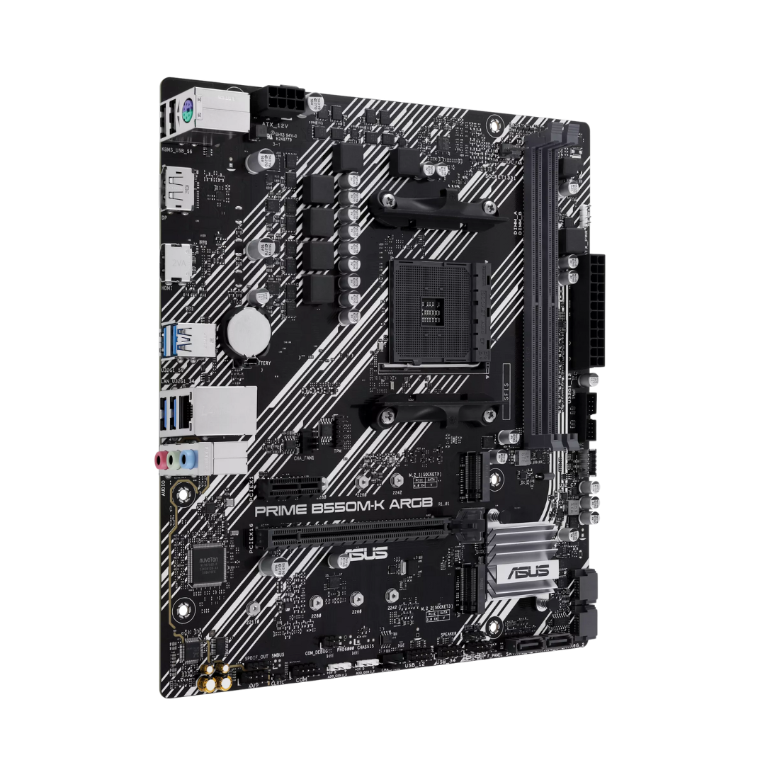Mb Asus Am4 Prime B550m-k Argb Ddr4 Box M-atx