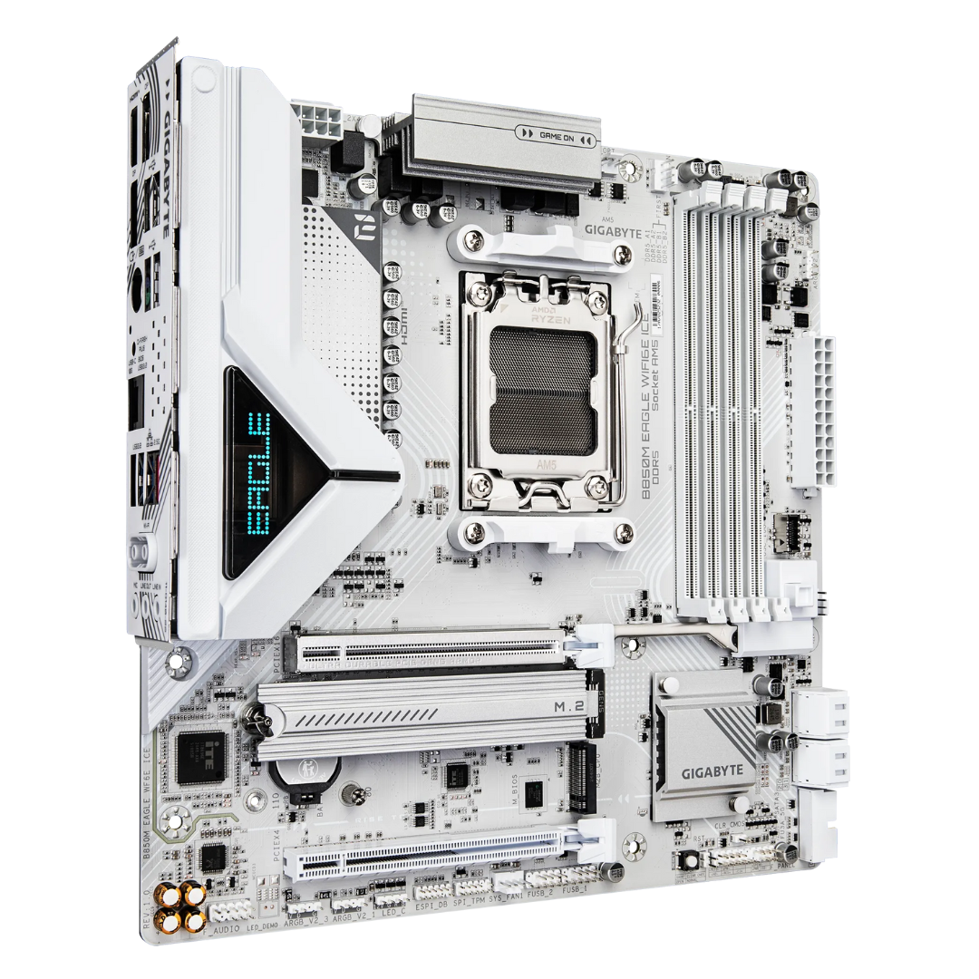 Mother Gigabyte Am5 B850m Eagle Wifi6e Ice Ddr5 Box
