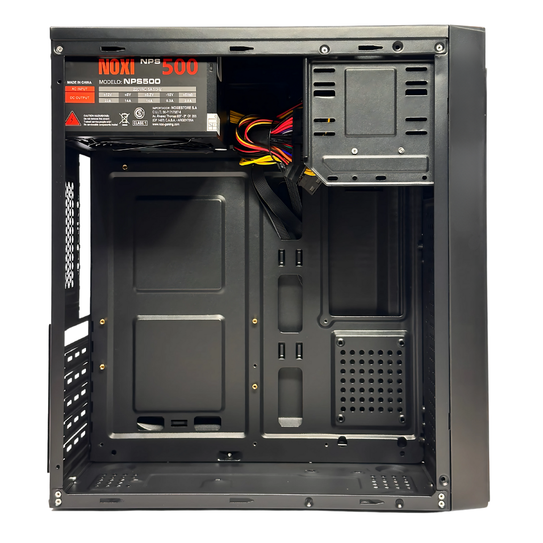 Gabinete  Noxi  Kit   +  Fuente - Teclado Y Mouse