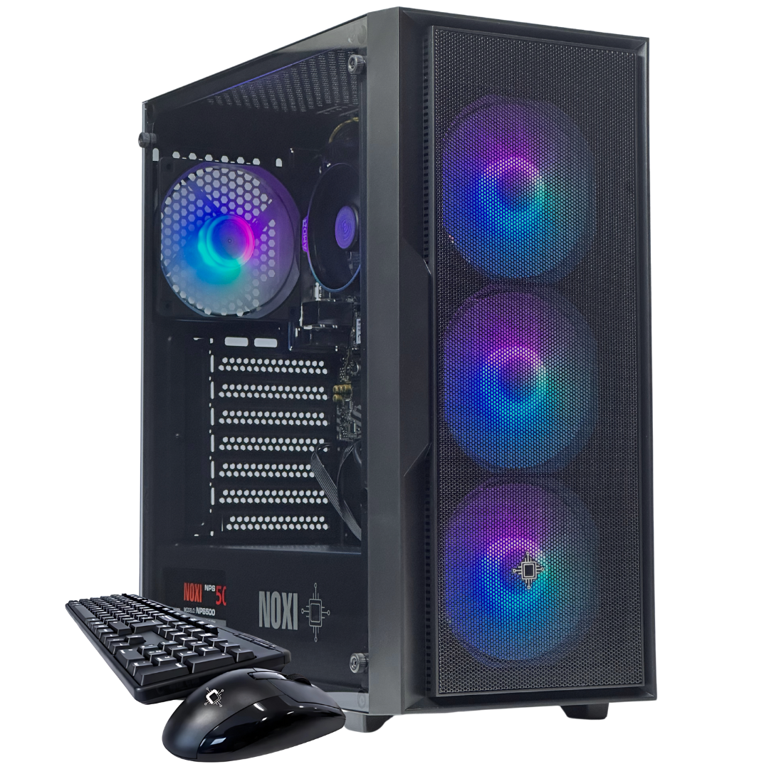 Noxi Gaming Pc Amd Ryzen 5 4650g | 16gb | 480gb | Wifi