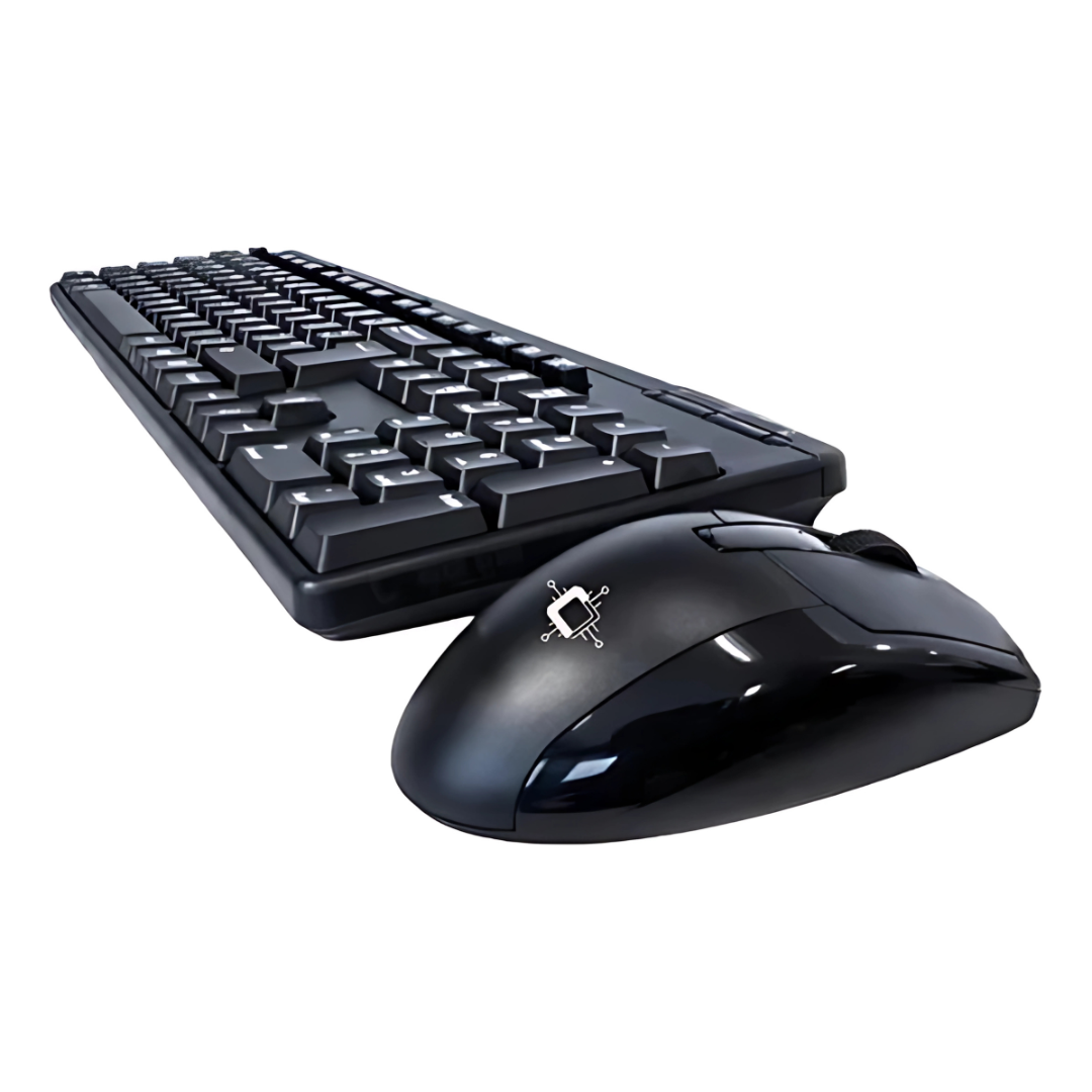 Gabinete Noxi Gaming Flare V2 Con Fuente 500w + Kit Teclado Y Mouse