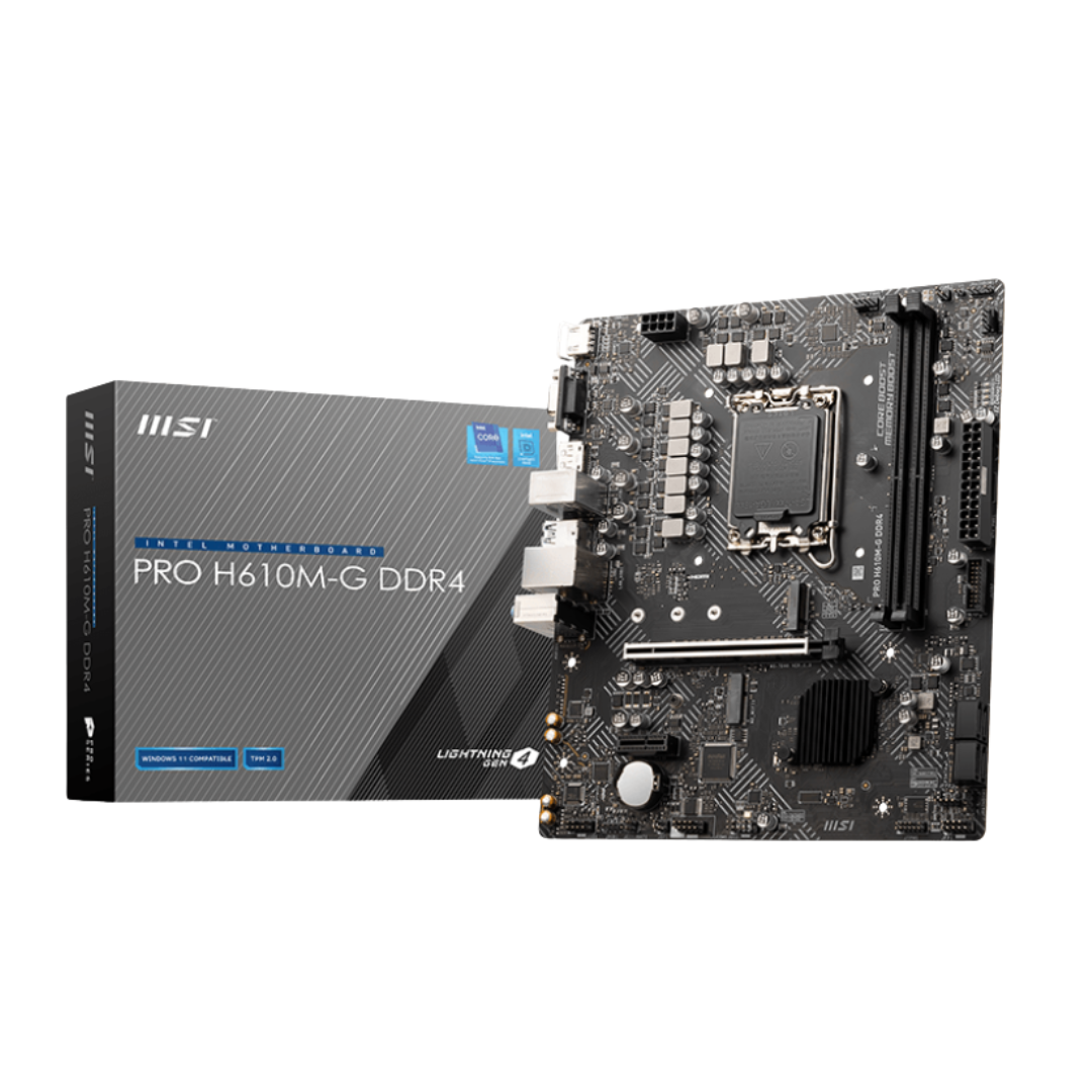 Motherboard Msi Pro H610m-g Lga1700 Ddr5