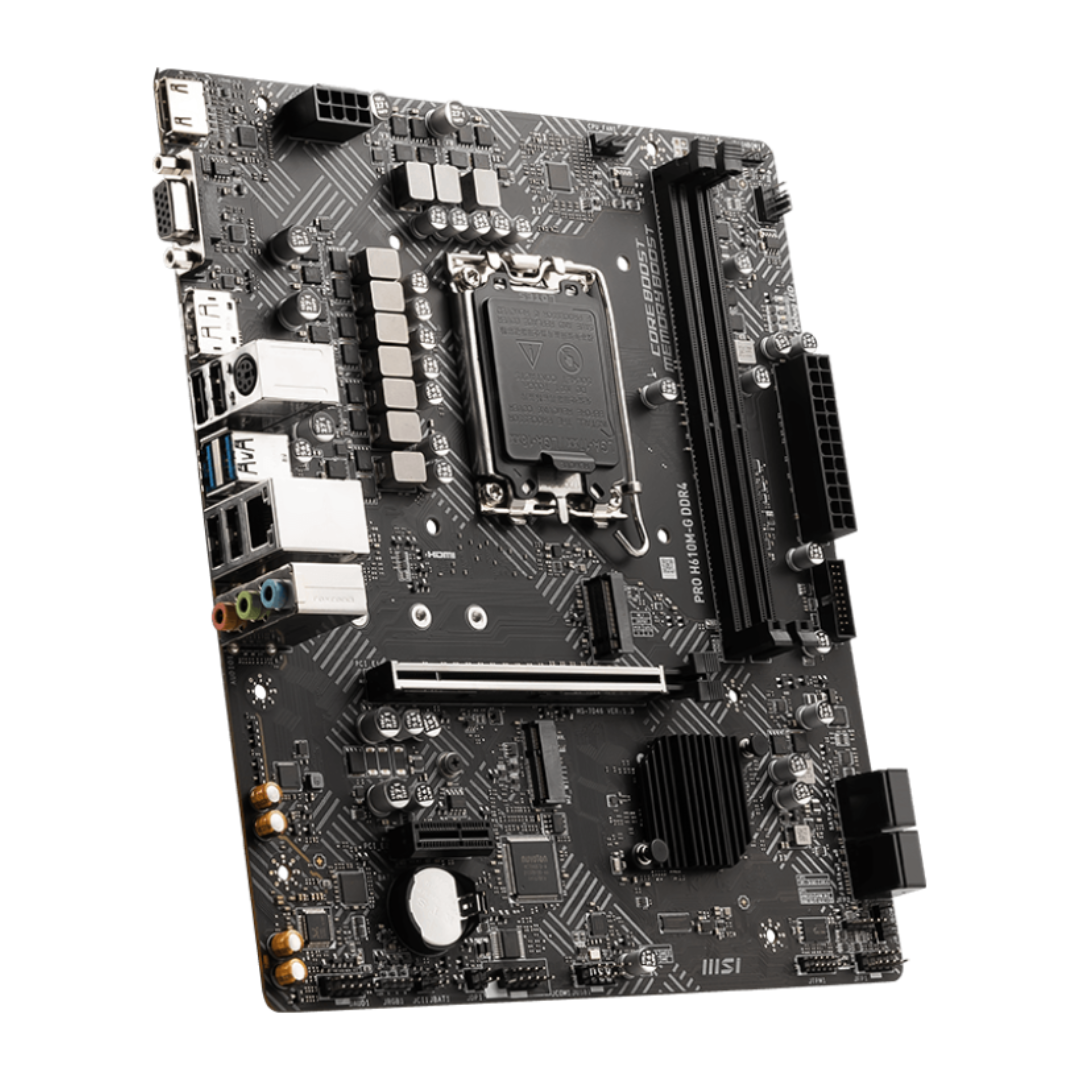 Motherboard Msi Pro H610m-g Lga1700 Ddr5