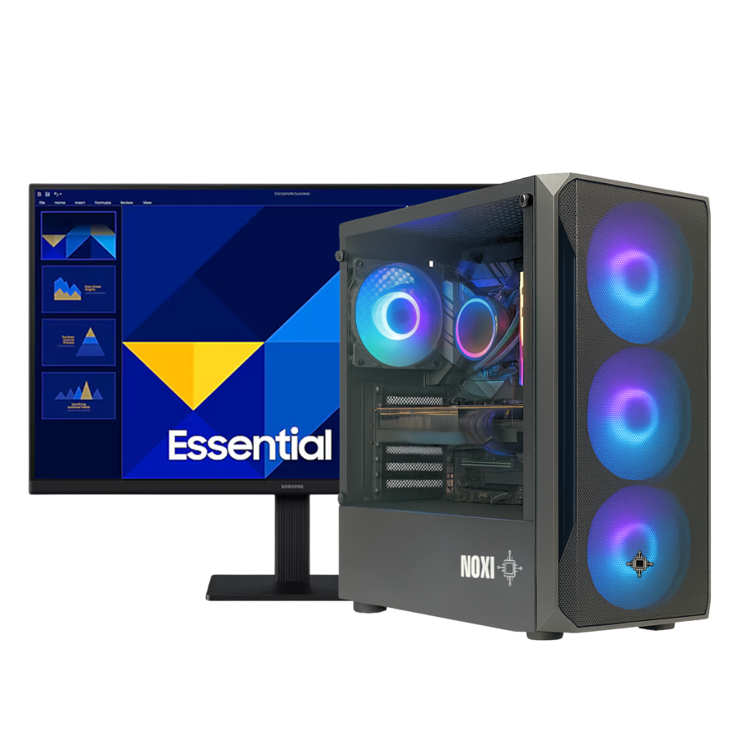 NOXI GAMING PC AMD RYZEN 7 5700G  16 GB  480 GB  MONITOR 27 SAMSUNG 100HZ