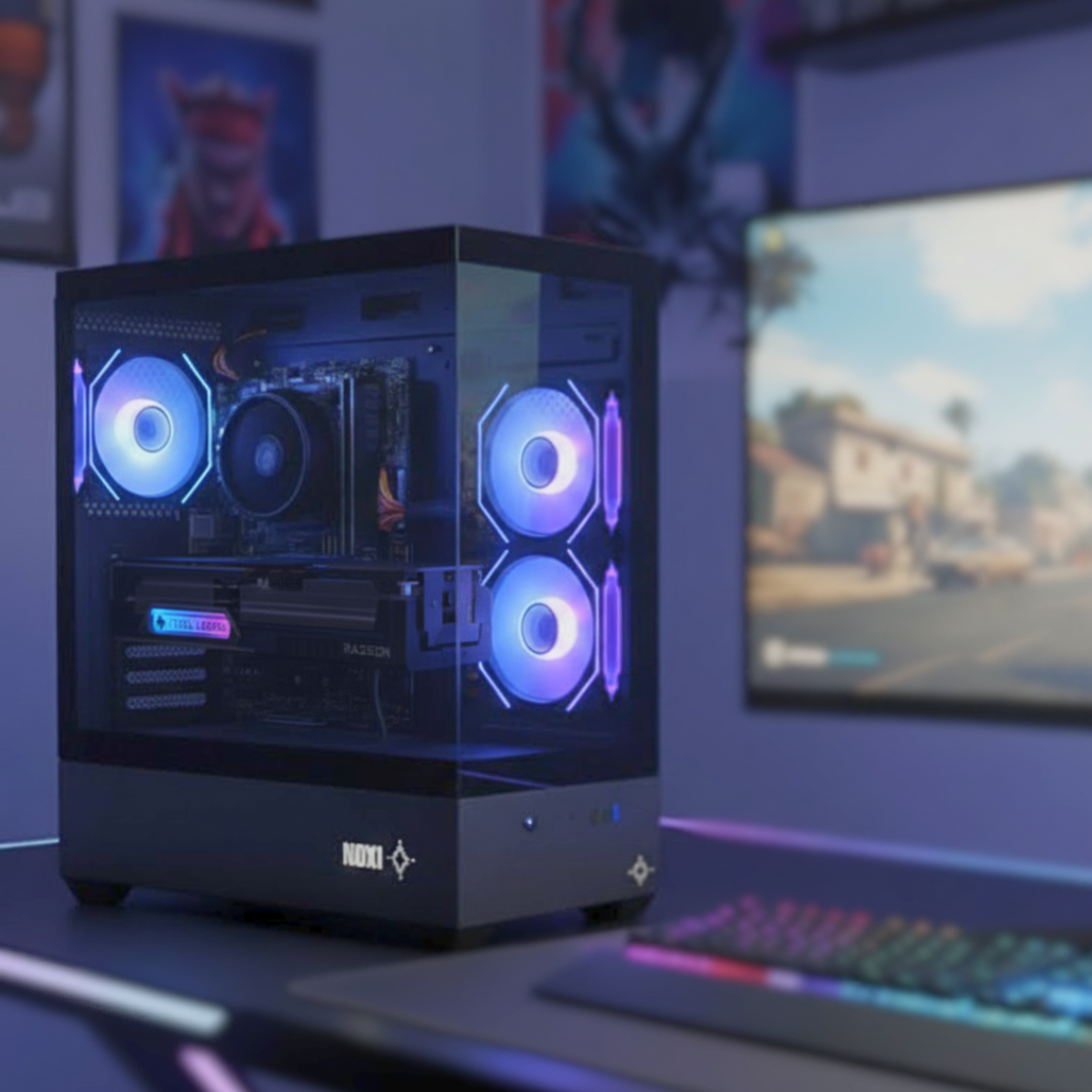 Noxi Gaming Pc Amd Ryzen 5 5600x | 32 Gb | 1 Tb | Rx 6400