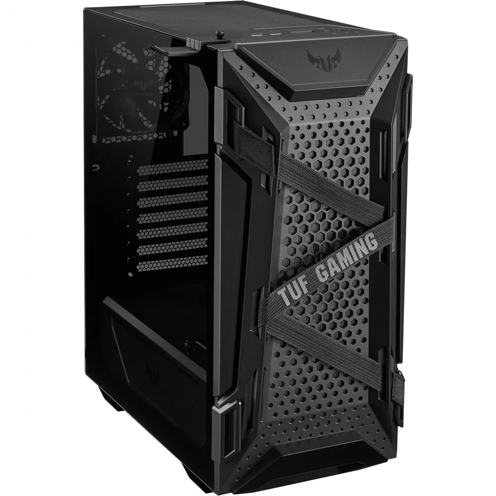 Gabinete  Asus Gt301 Tuf Gaming Rgb Black